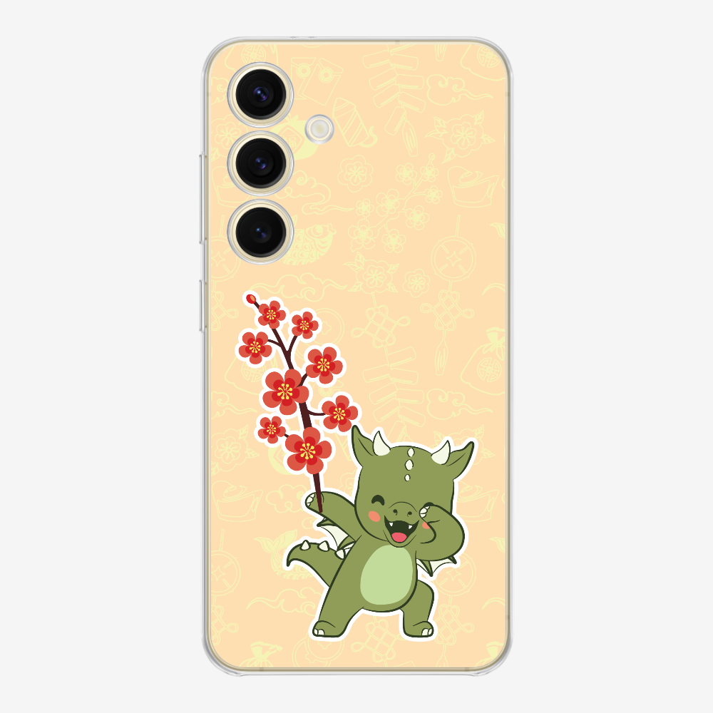 Anthony Peach Blossom Dragon Phone Case
