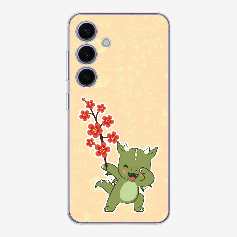 Anthony Peach Blossom Dragon Phone Case