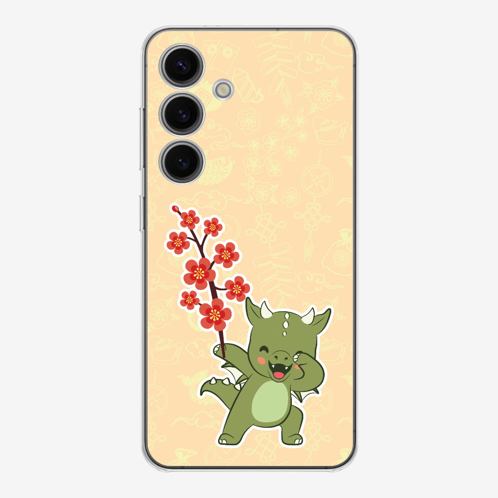 Anthony Peach Blossom Dragon Phone Case