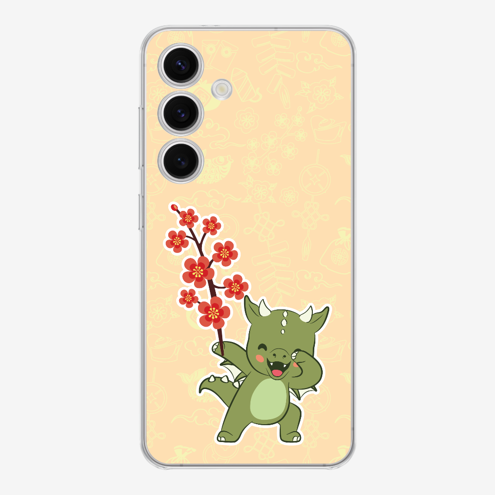 Anthony Peach Blossom Dragon Phone Case