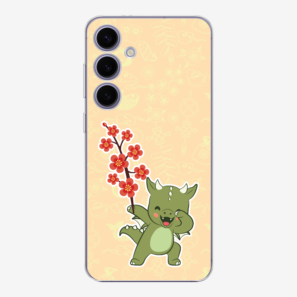 Anthony Peach Blossom Dragon Phone Case