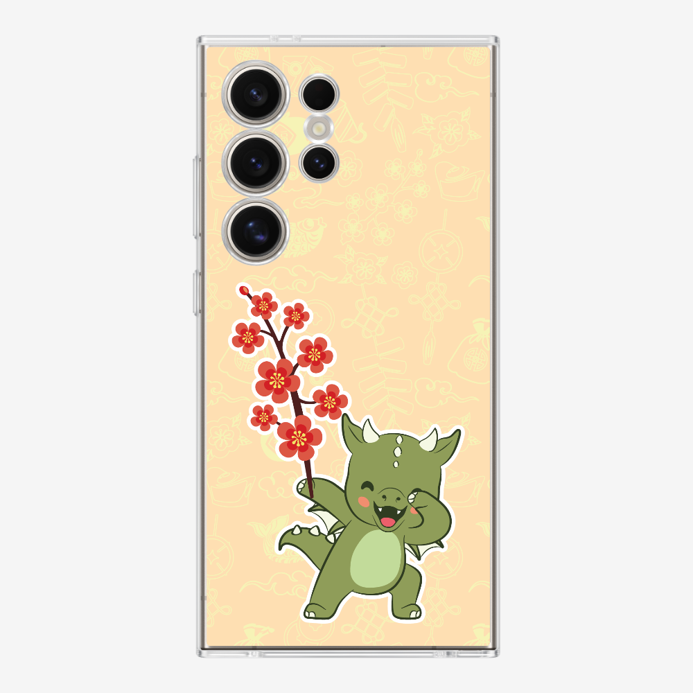 Anthony Peach Blossom Dragon Phone Case