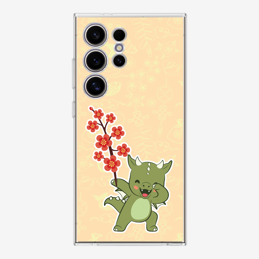 Anthony Peach Blossom Dragon Phone Case