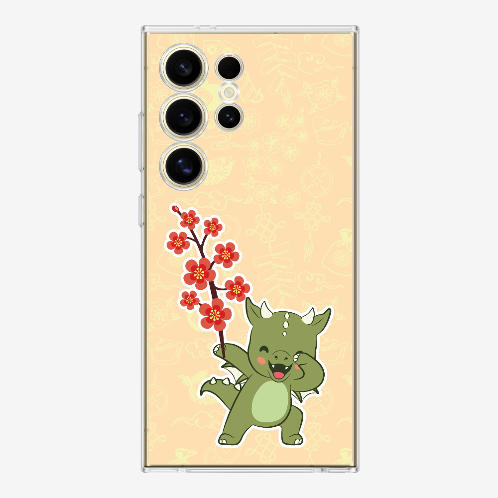 Anthony Peach Blossom Dragon Phone Case