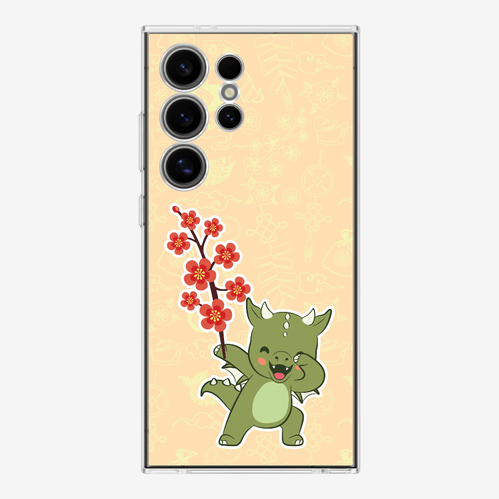 Anthony Peach Blossom Dragon Phone Case