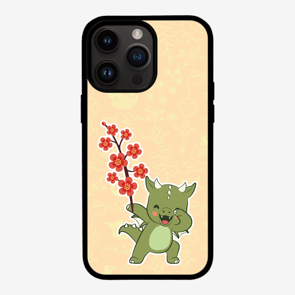 Anthony Peach Blossom Dragon Phone Case