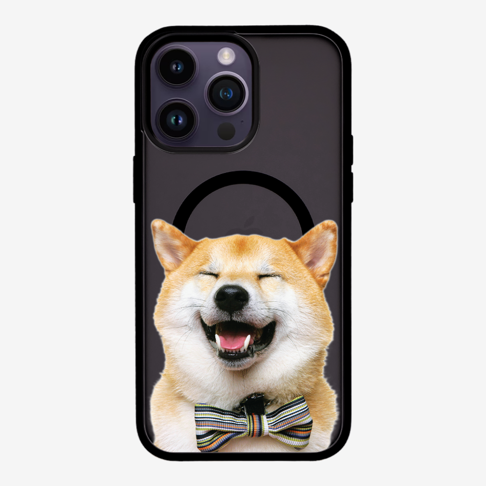 笑瞇瞇柴犬 (透明)保護殼