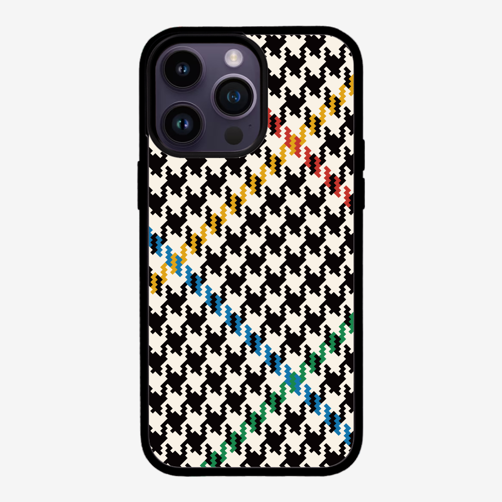 Vintage Houndstooth Phone Case