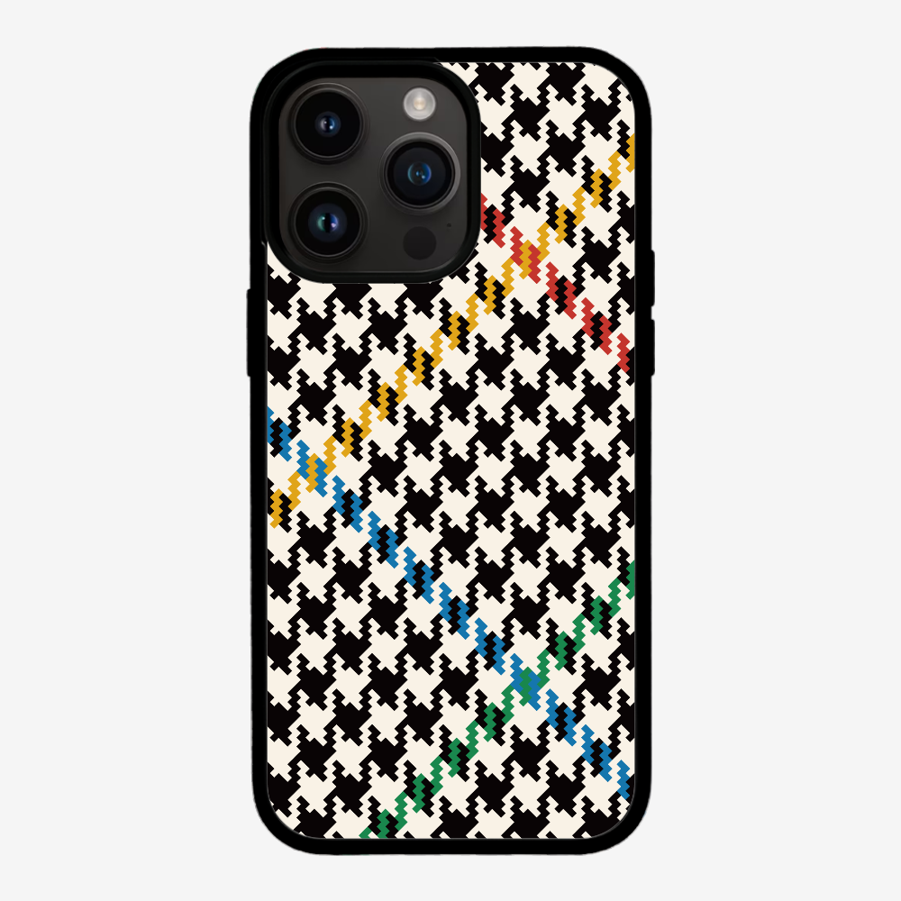 Vintage Houndstooth Phone Case