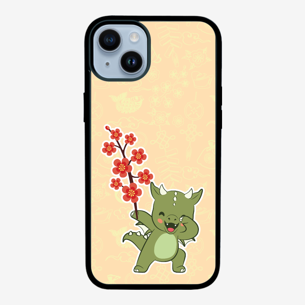 Anthony Peach Blossom Dragon Phone Case