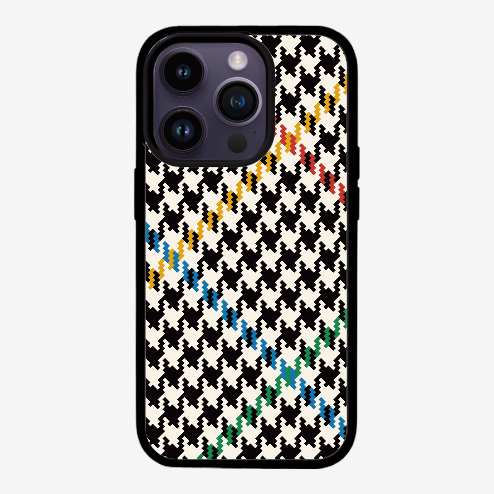 Vintage Houndstooth Phone Case