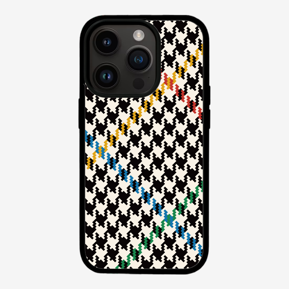 Vintage Houndstooth Phone Case