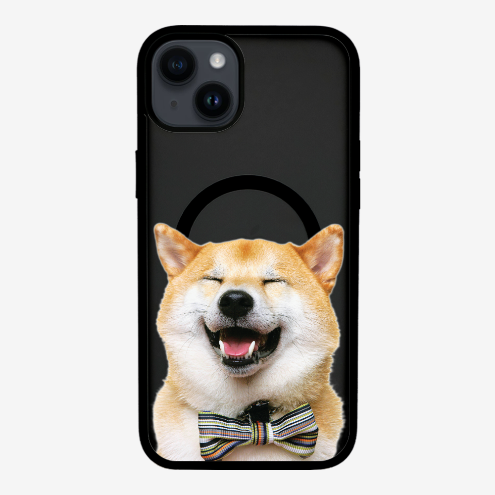 笑瞇瞇柴犬 (透明)保護殼