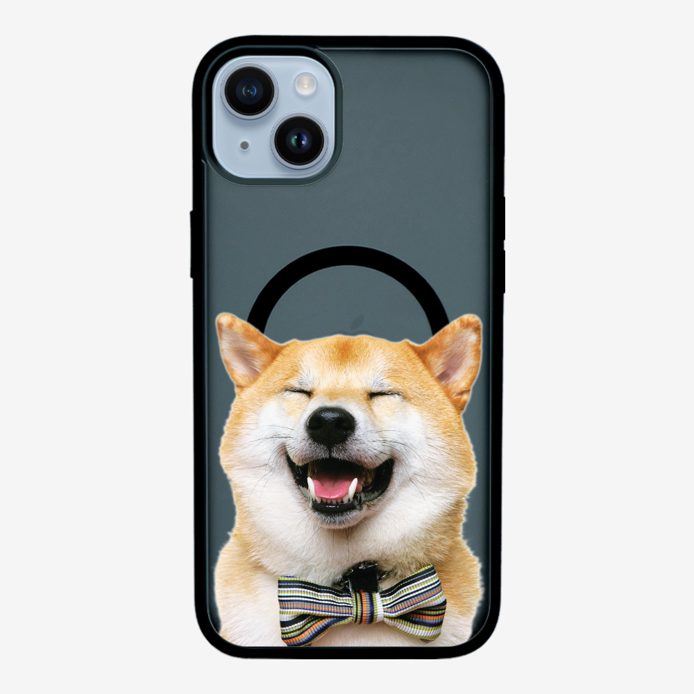 笑瞇瞇柴犬 (透明)保護殼