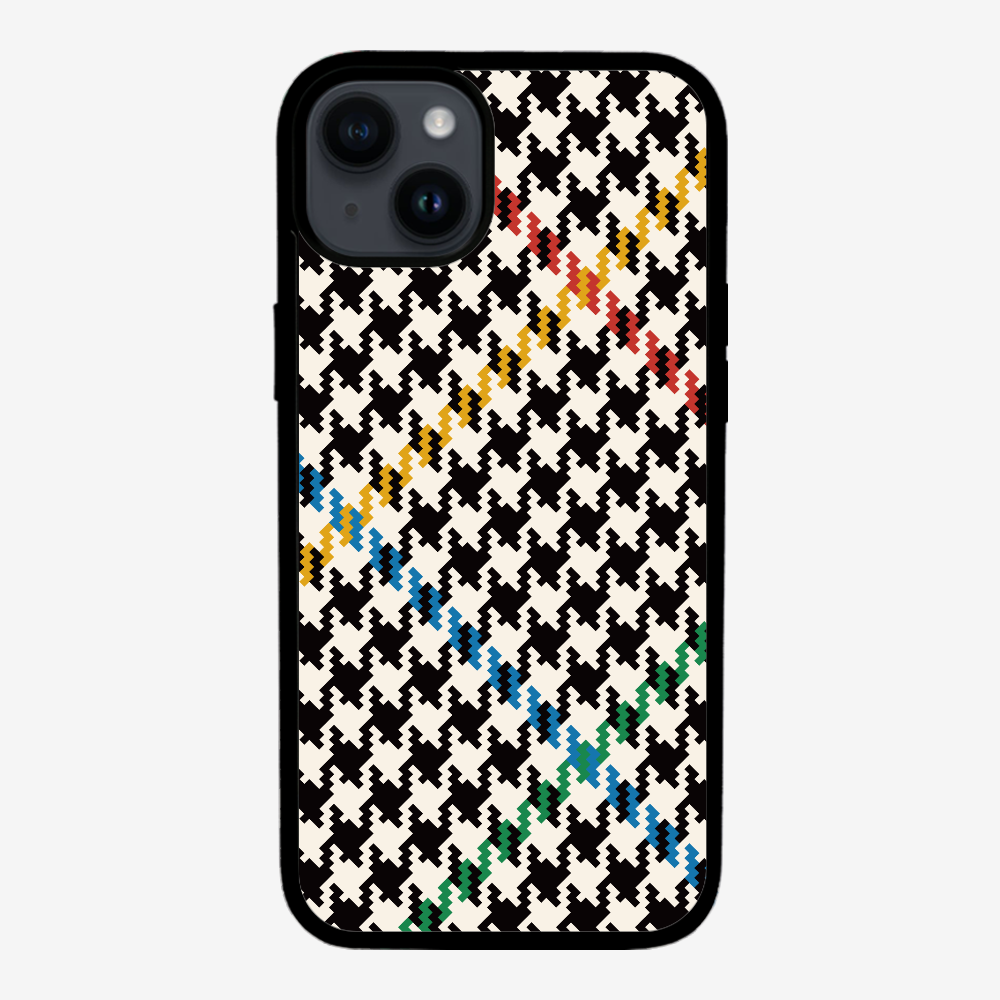 Vintage Houndstooth Phone Case