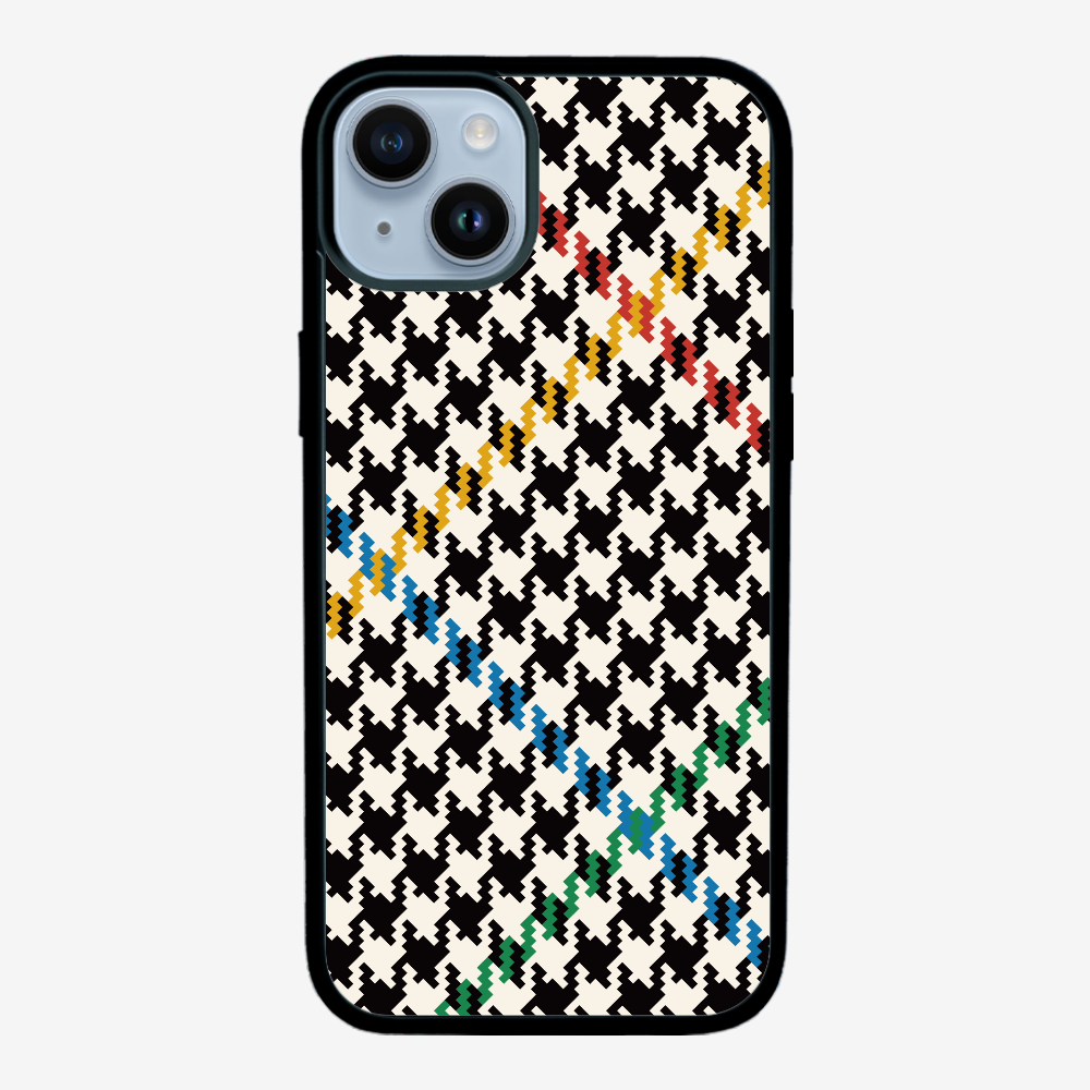 Vintage Houndstooth Phone Case
