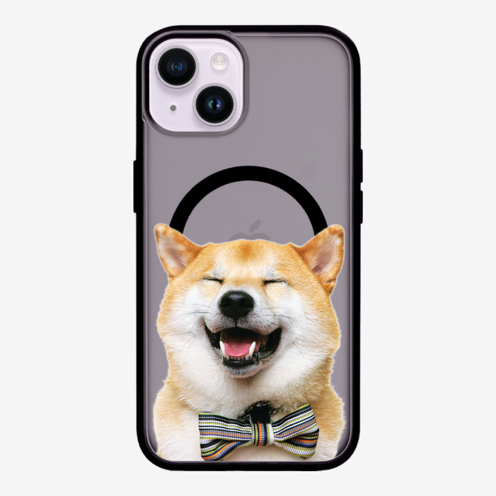 笑瞇瞇柴犬 (透明)保護殼