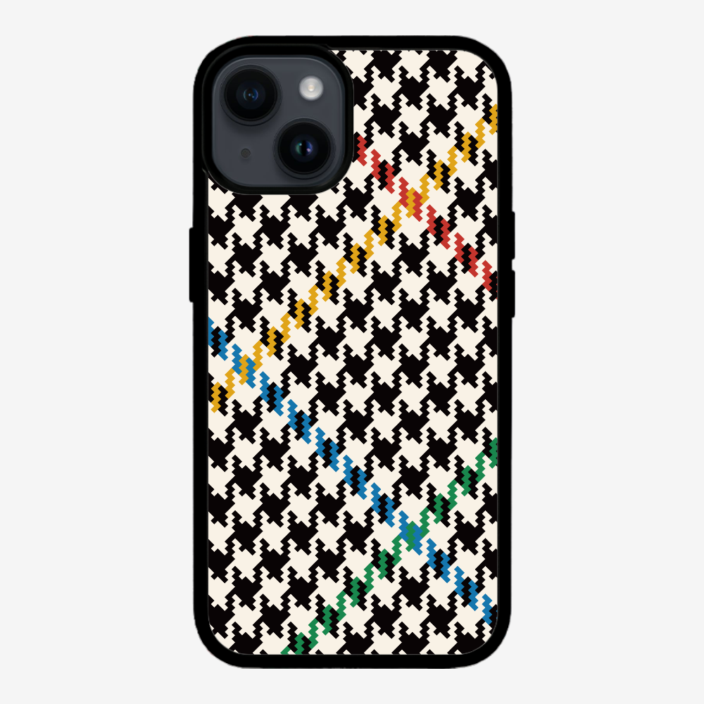 Vintage Houndstooth Phone Case