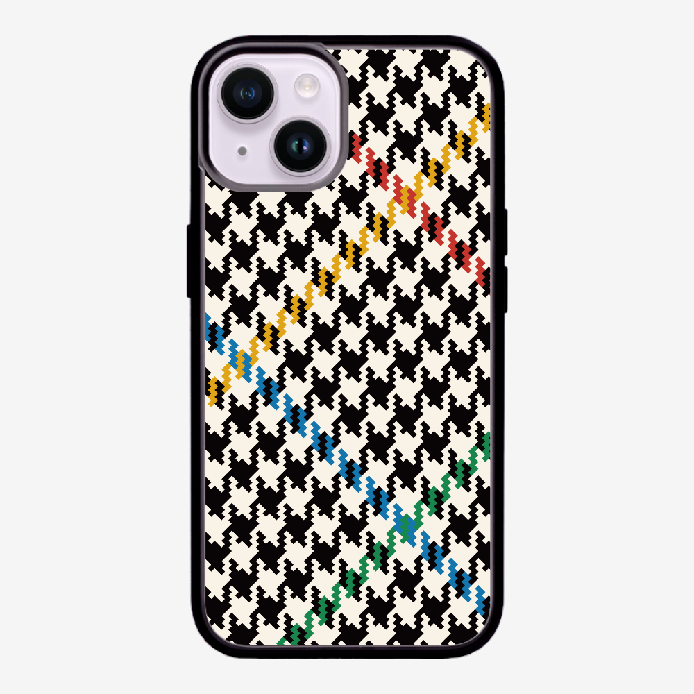 Vintage Houndstooth Phone Case