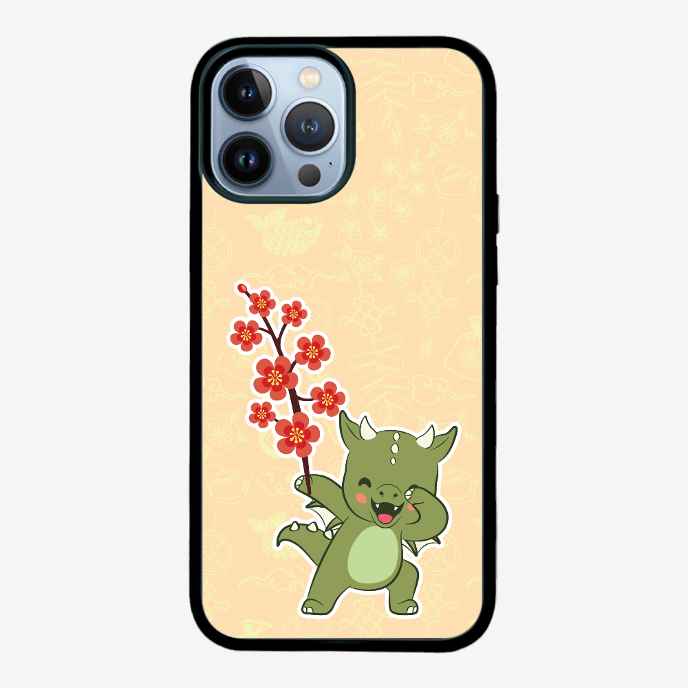 Anthony Peach Blossom Dragon Phone Case