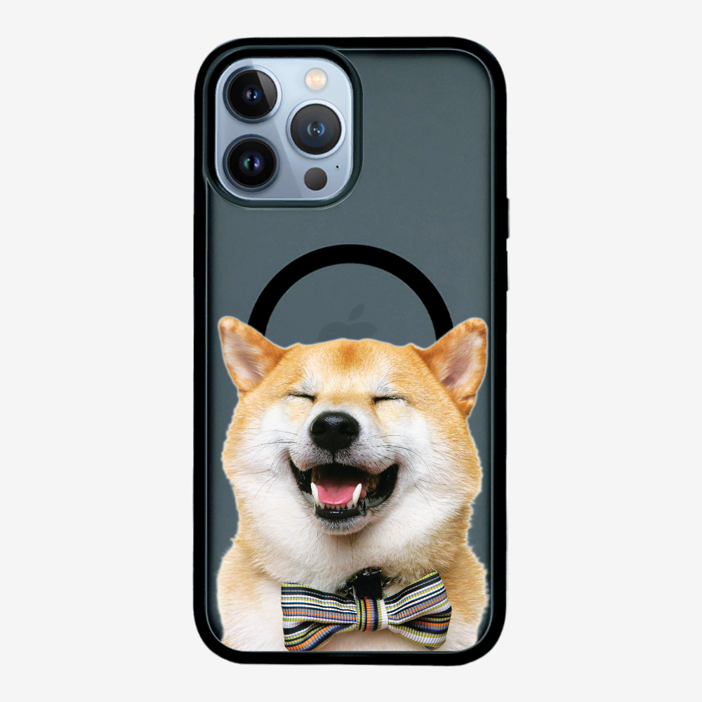 笑瞇瞇柴犬 (透明)保護殼
