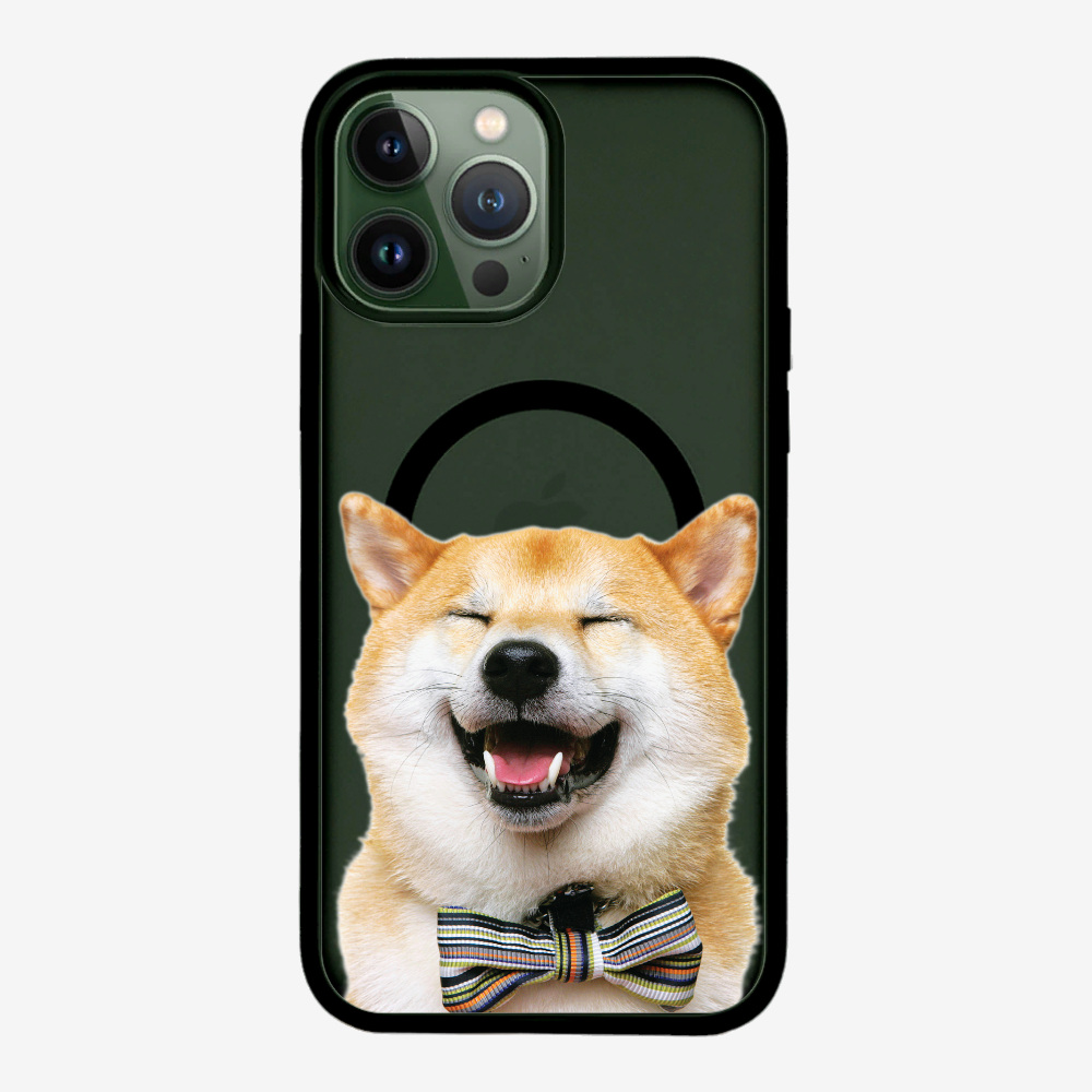 笑瞇瞇柴犬 (透明)保護殼