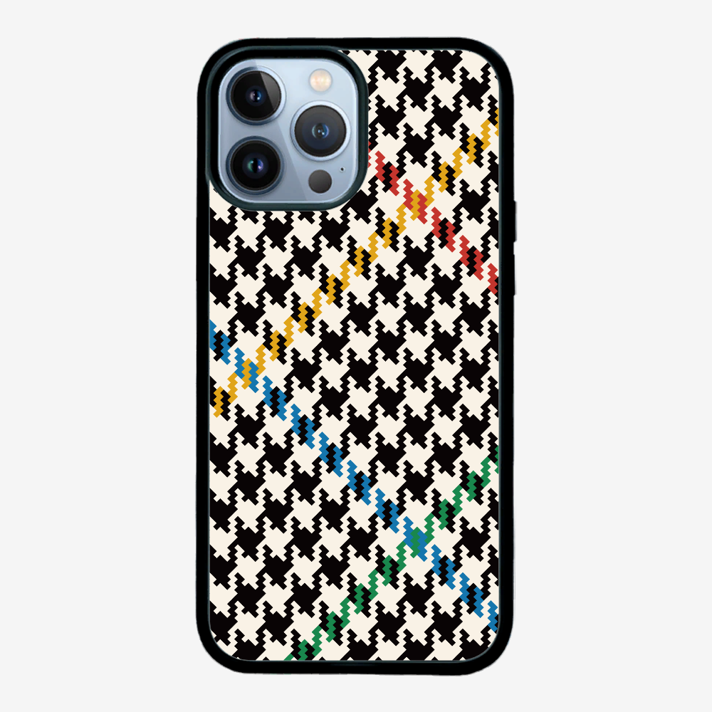 Vintage Houndstooth Phone Case