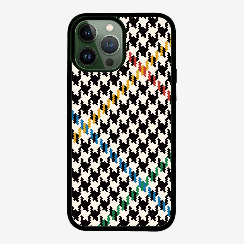 Vintage Houndstooth Phone Case