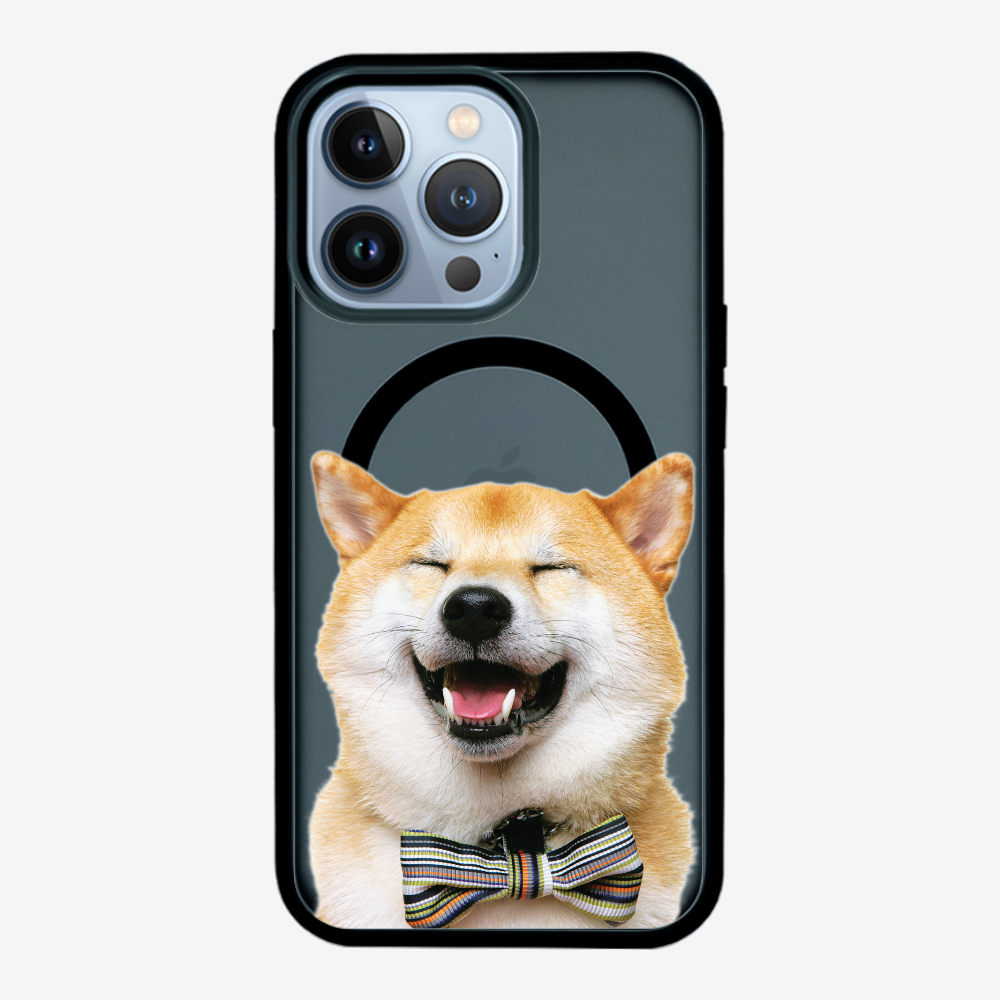 笑瞇瞇柴犬 (透明)保護殼