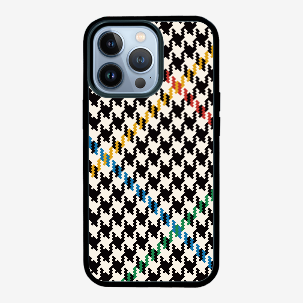 Vintage Houndstooth Phone Case
