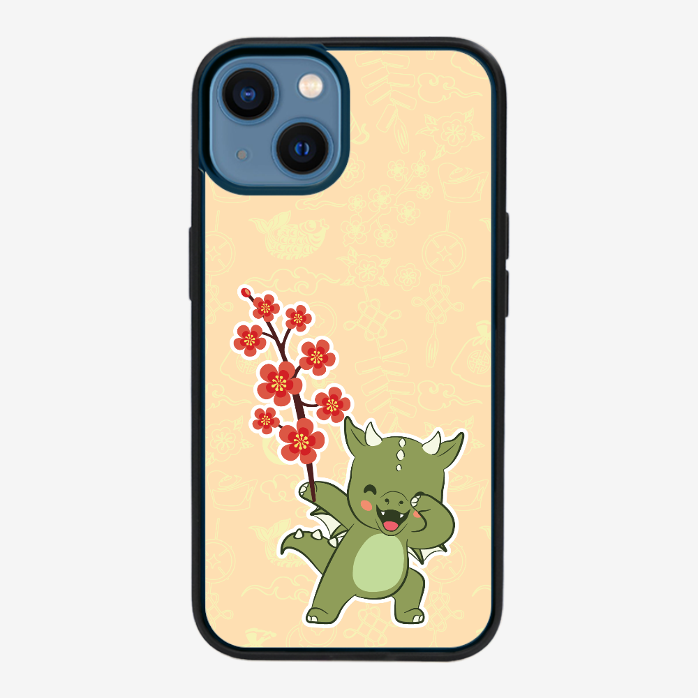 Anthony Peach Blossom Dragon Phone Case