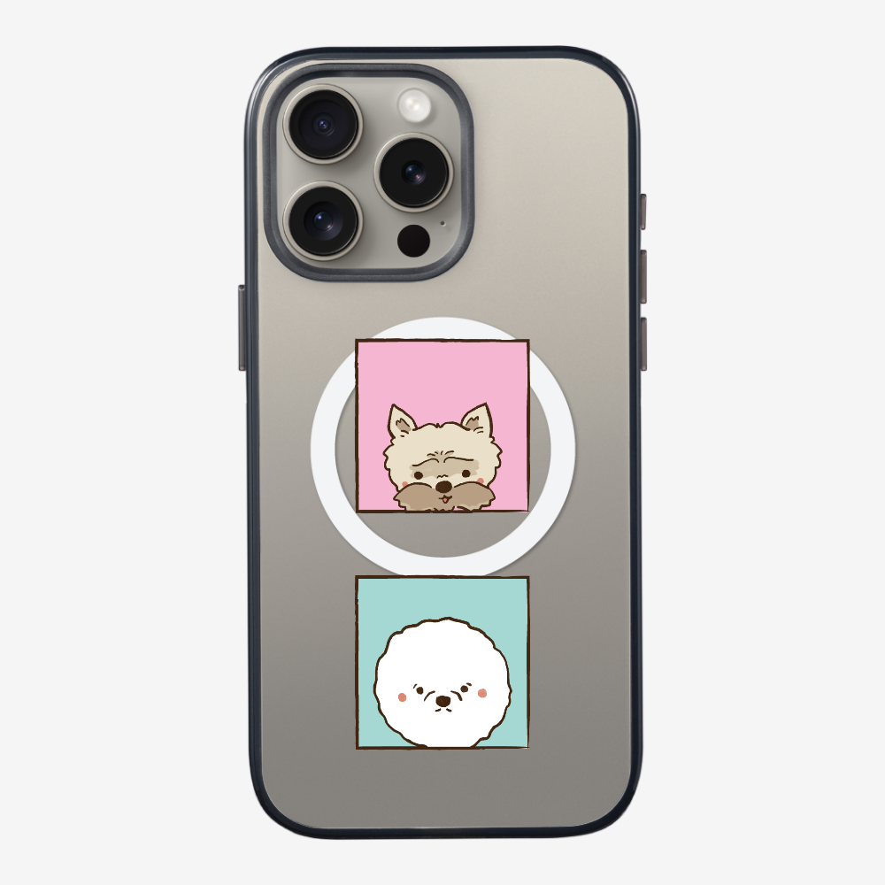 Terrier and Bichon Phone Case