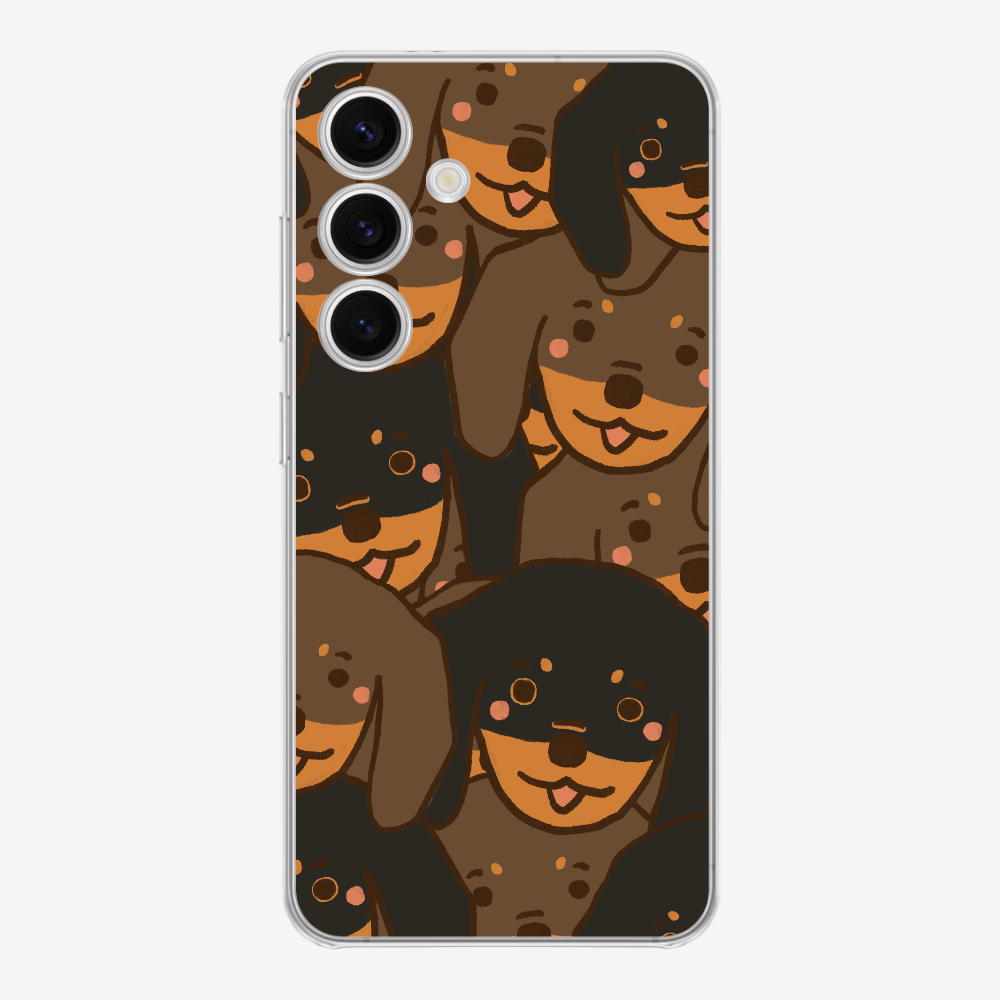 Crowded Dachshund Phone Case