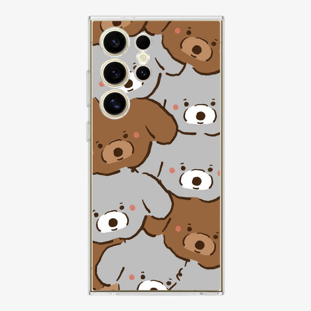 Crowded Poodle Phone Case