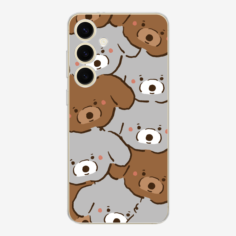 Crowded Poodle Phone Case