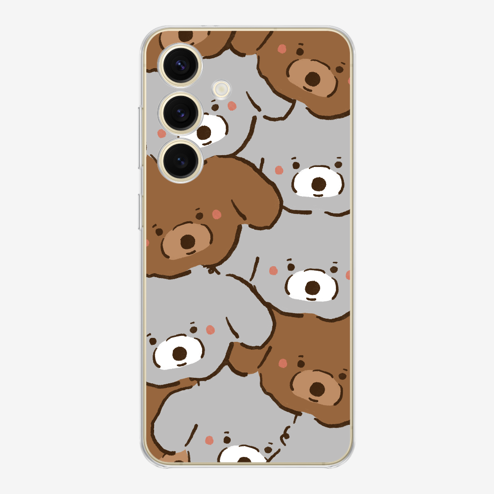 Crowded Poodle Phone Case