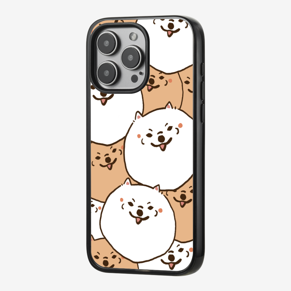 Crowded Pomeranian Phone Case