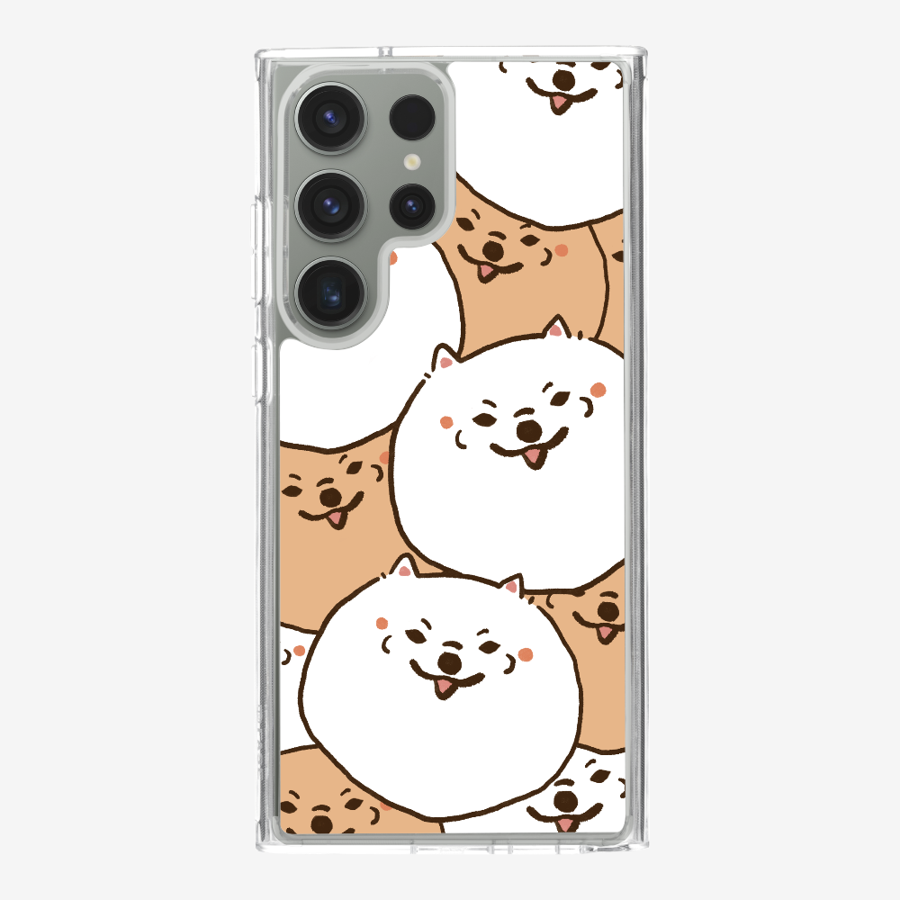 Crowded Pomeranian Phone Case