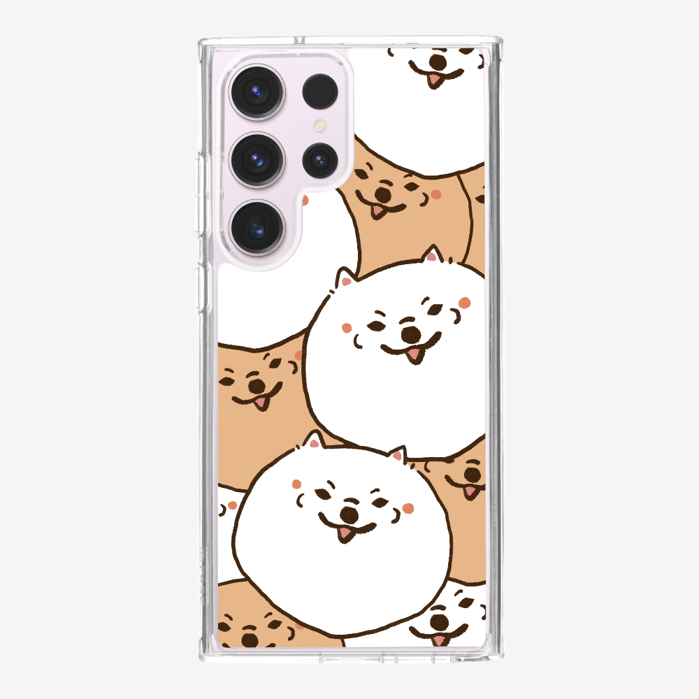 Crowded Pomeranian Phone Case