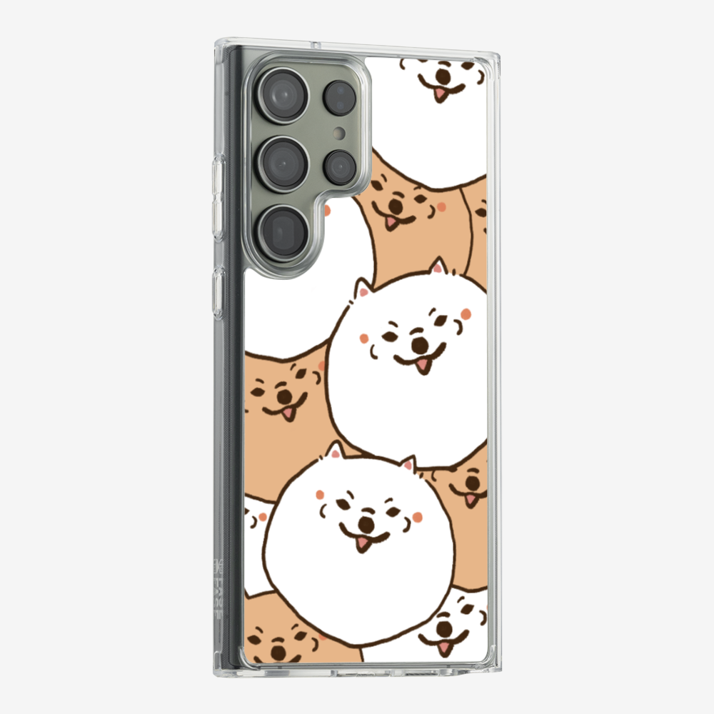Crowded Pomeranian Phone Case