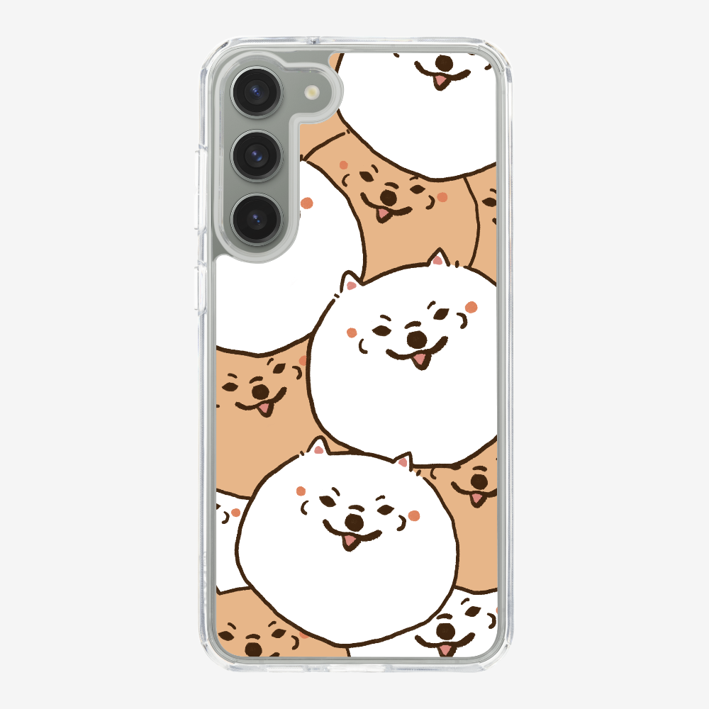 Crowded Pomeranian Phone Case