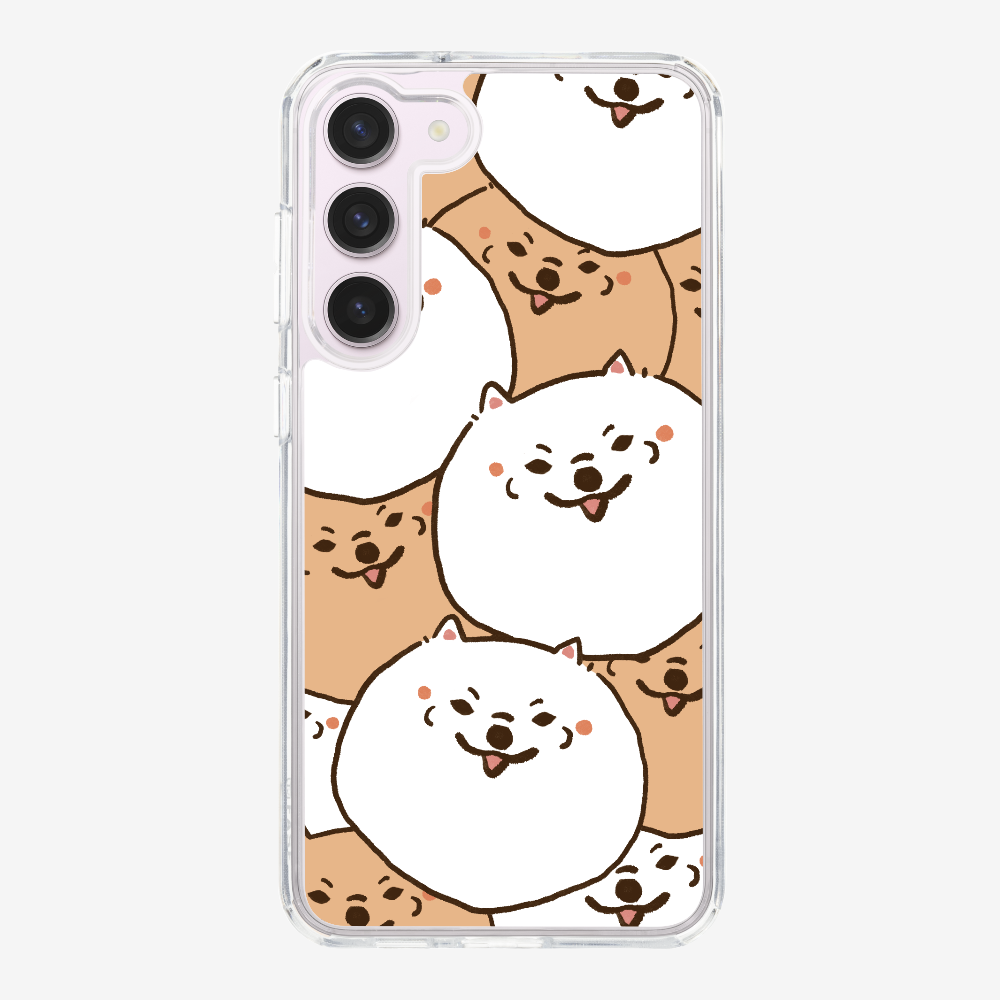 Crowded Pomeranian Phone Case
