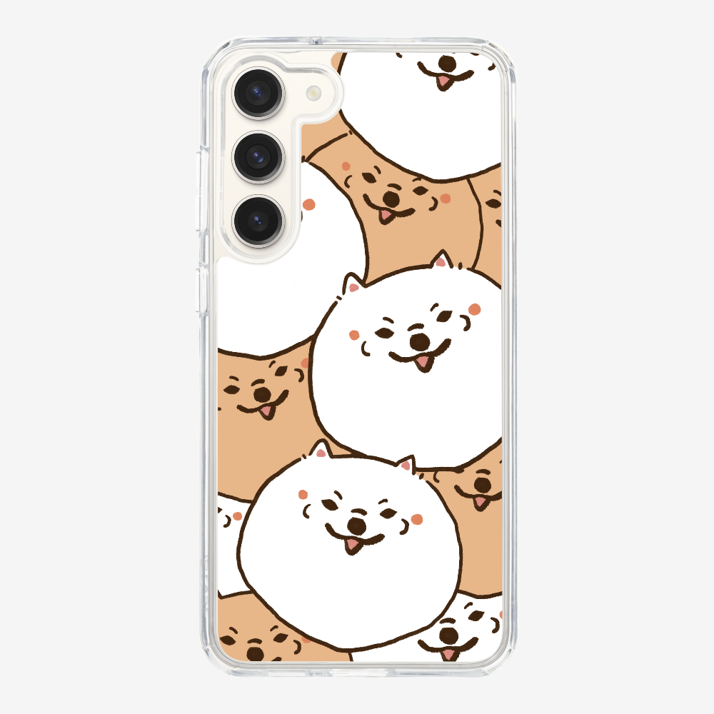 Crowded Pomeranian Phone Case