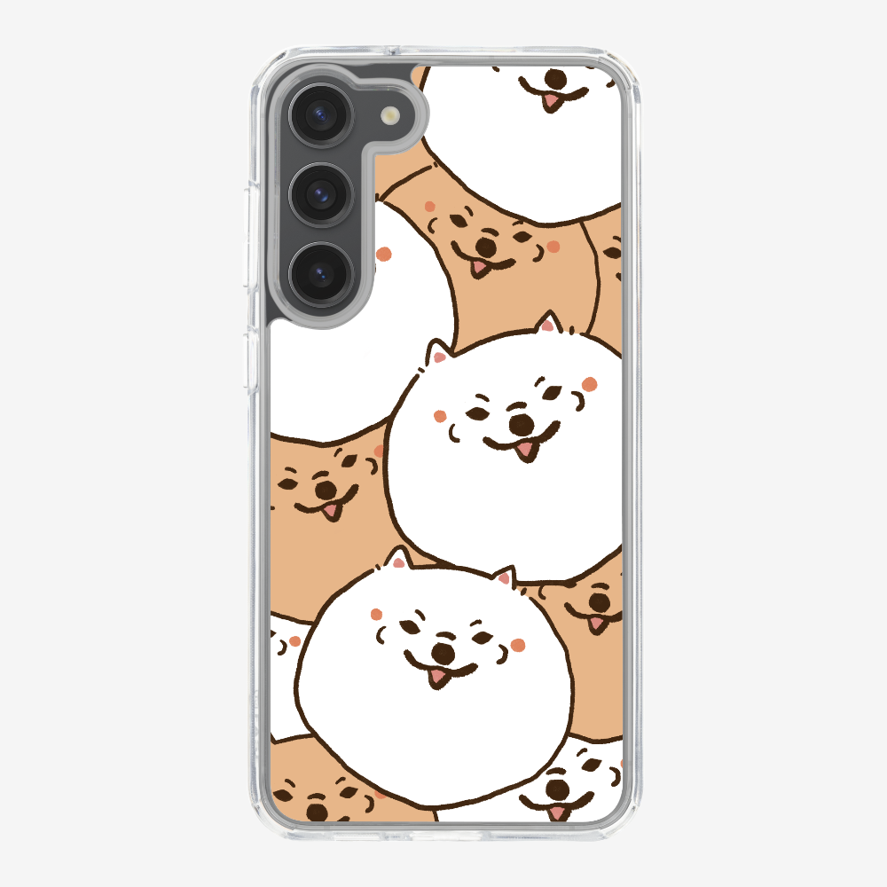 Crowded Pomeranian Phone Case
