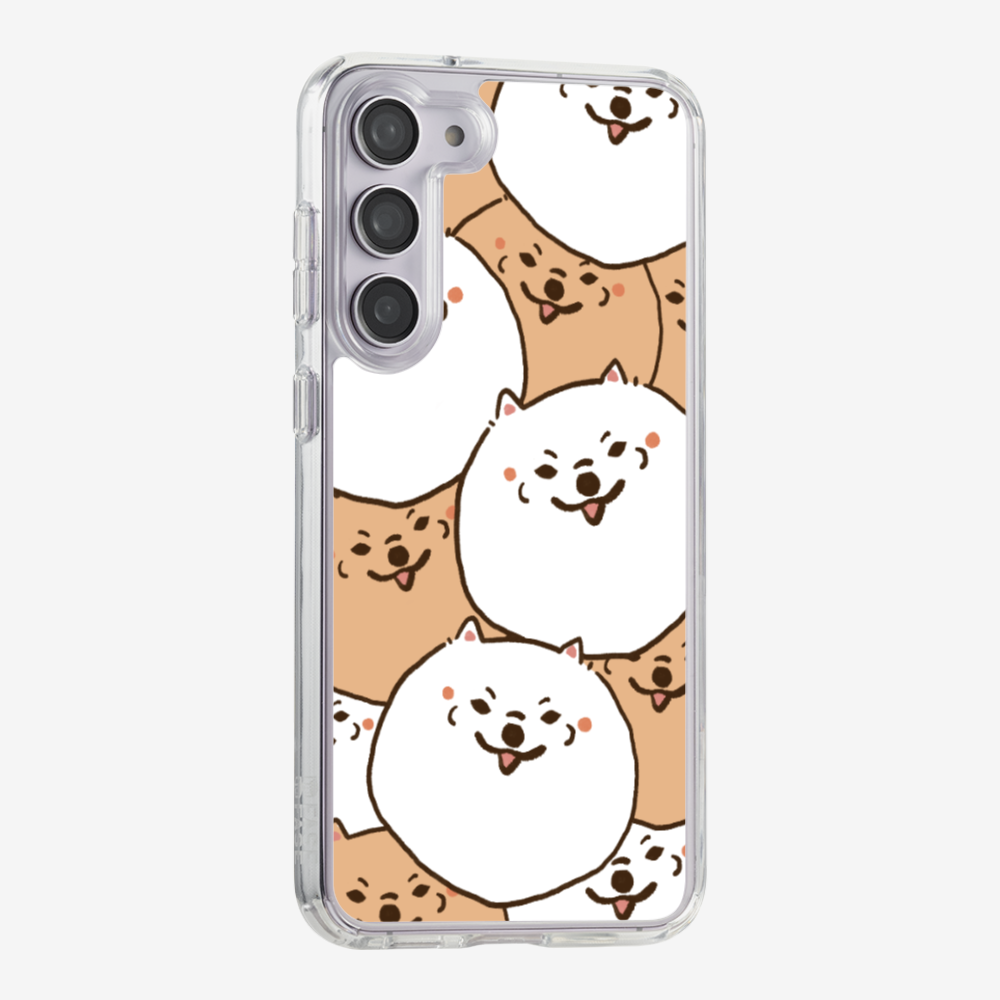 Crowded Pomeranian Phone Case