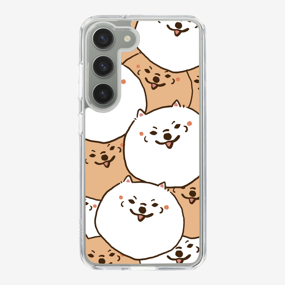 Crowded Pomeranian Phone Case
