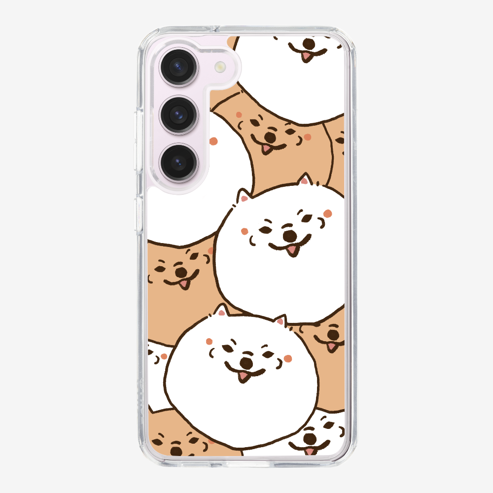 Crowded Pomeranian Phone Case