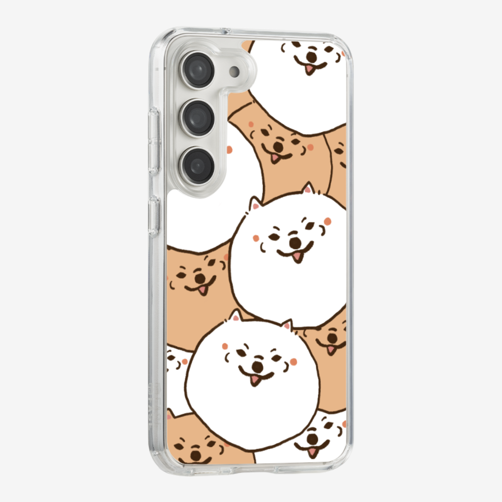 Crowded Pomeranian Phone Case