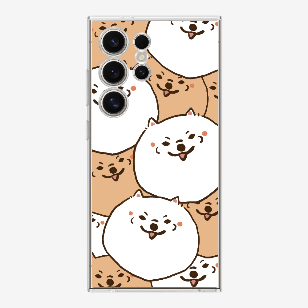 Crowded Pomeranian Phone Case