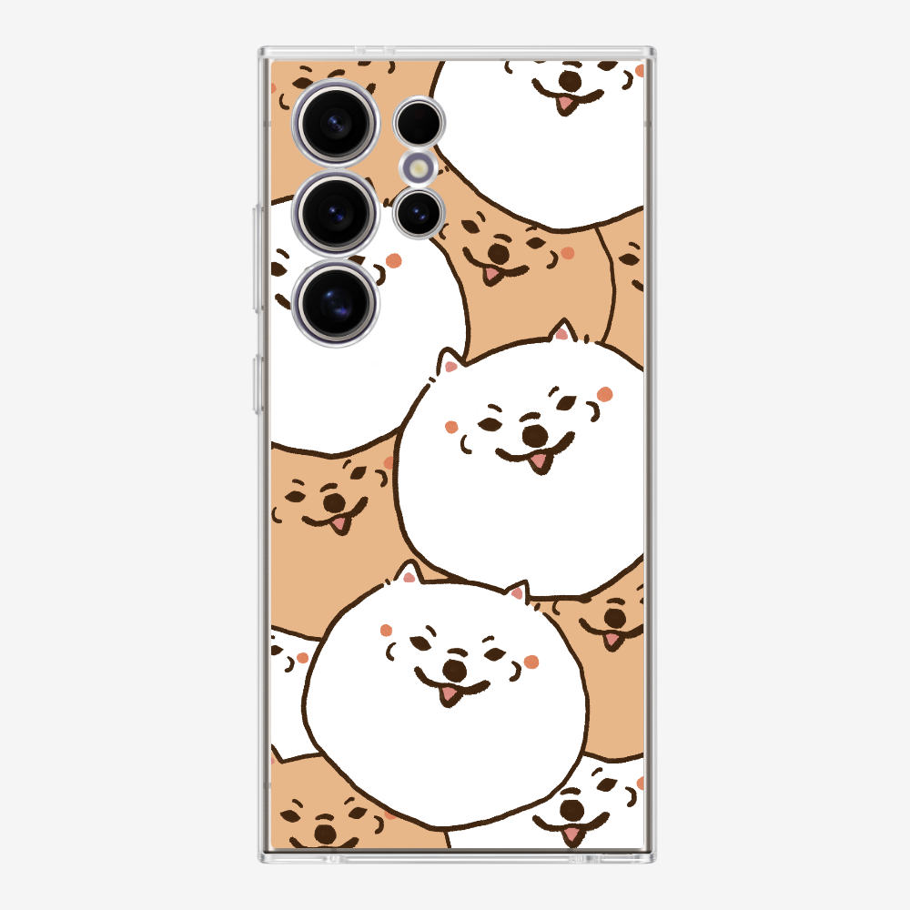 Crowded Pomeranian Phone Case